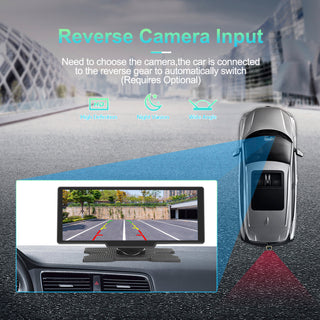 10.26inch HD Car Display CarPlay Car Navigation all-in-one Machine 12 LED Camera
