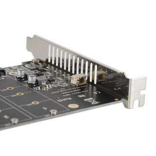 PCI-E 4 Disk Expansion Card M.2 NVME X16 Adapter Expension Card 2230 2242 2260