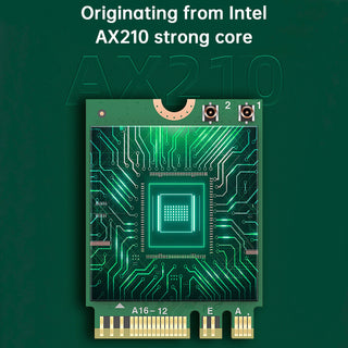 AX210 Module Bluetooth 5.2 Built-in Wireless Gigabit Network Card Supports WIFI6