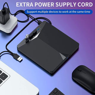 7 IN 1 BD Burner External USB 3.0 Slot In DVD RW CD Writer Portable Drive Laptop