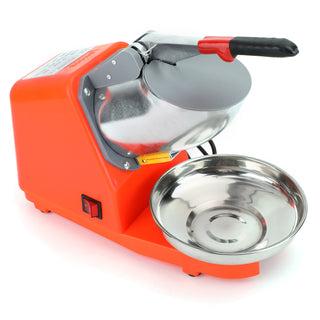 300W Electric Ice Crusher Machine Shaver Shaved Ice Snow Cone Maker 143lbs OraF