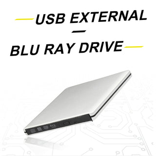BD Burner  External USB 3.0 Slot In DVD RW BD Writer Portable Drive