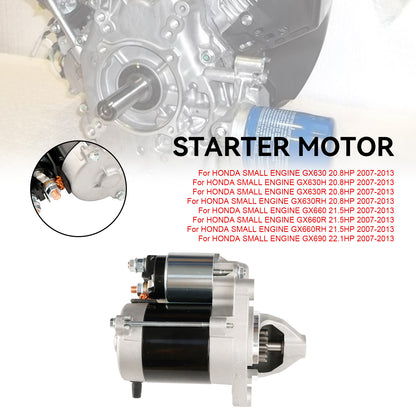 Starter Motor 428000-6410 fit Honda GX630 GX660 GX690 Engine 31200-Z6L-003