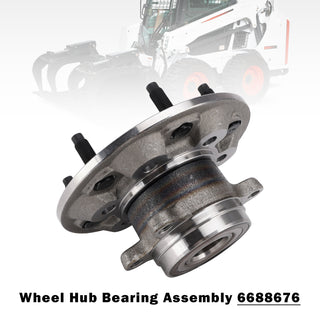 6688676 For Bobcat Wheel Hub Bearing Assembly Toolcat 5600 5610 UW56
