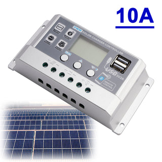 10A-60A PWM Solar Controller Display Current Solar Street Light Control 0V Start