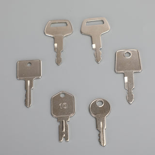 24 Heavy Equipment Construction Ignition Key Set For Case JD Komatsu JCB Volvo