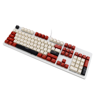 104Key Wired Mechanical Linear Switch Gaming Keyboard With Blue Switch RGB Light