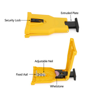 16-20 inch Chainsaw Teeth Sharpener Saw Chain Blade Fast Sharpening Stone System