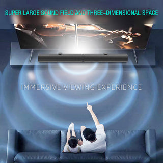 Detachable Surround Sound Bar Bluetooth 2 Speaker in 1 Subwoofer TV Home Theater