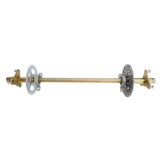 29 inch ATV Quad Go Kart Rear Live Axle Kit Sprocket Brake Hub