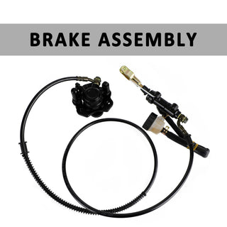 Go Kart ATV Rear Hydraulic Brake Caliper Master Cylinder Kit