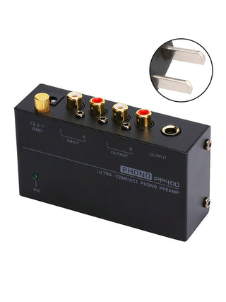 PP400 Ultra-Compact Phono Preamp Preamplifier Preamplificador Phono Preamp