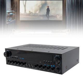 3600W Peak Stereo HiFi Power Bluetooth Amplifier High-Power 5.1 Subwoofer Home