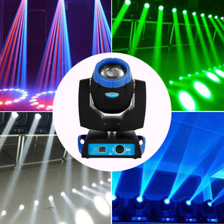 230W 7R Zoom Moving Head Beam Sharpy Light 8 Prism Strobe DMX 16Ch Party Blue