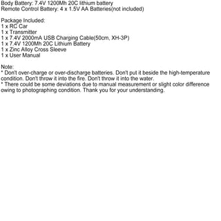 Wltoys XK 184008 RC Car 1/18 60KM/H 4WD Brushless 2.4G High Speed Off Road Truck Toy