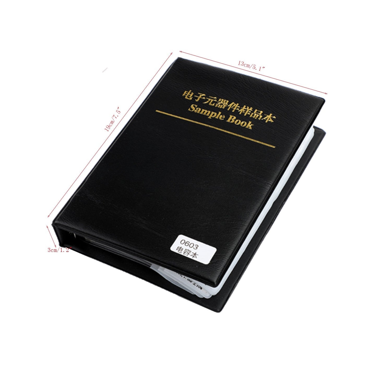 SMD0603 Capacitor sample book 90 values * 50pcs=4500pcs Capacitor kit SMD Generic