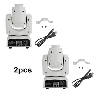 2Pcs Moving Head 120W 8Gobo Stage Lighting RGBW LED DJ DMX Beam Bar Party Light