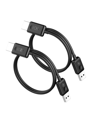 50M Wireless HDMI Extender Video Transmitter Receiver for PS4 DVD PC Phone Black