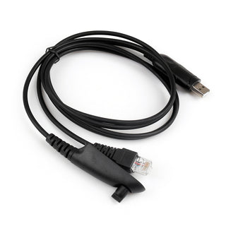 1Pcs 2 in 1 USB Programming Program Cable For GR300 GP328/360 GM338 +CD