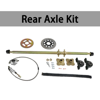 Various ATV Quad Go Kart Rear Live Axle Kit Sprocket Brake Wheel