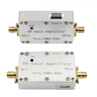 10M-6GHz RF Amplifier 10dB High Gain Driver Receiving Amplifier for GPS Receiver