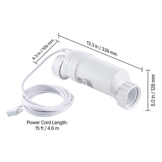 Salt Chlorine Generator 20CELL-15/89420001 40,000 Gallons For Swimming Pool