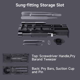 Precision Screwdriver Set 60-in-1, S2 Steel Bits for Phone, Laptop, Watch & DIY Repair