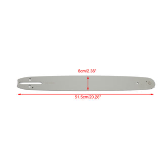 18" Chainsaw Guide Bar Chain 0.325“.058” Gauge 72DL Fit Husqvarna 440 460