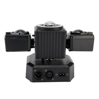 Moving Head Light Rotating Disco Ball Laser Beam Strobe Remote DMX Stage Light