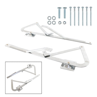 Pair Attic Ladder Spreader Hinge Arms For MFG Werner Series 55-2 after 2010