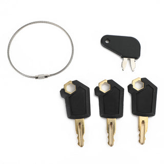 (4) Master For Caterpillar Equipment Ignition Key Cat 5P8500 Dozer Cat Keys