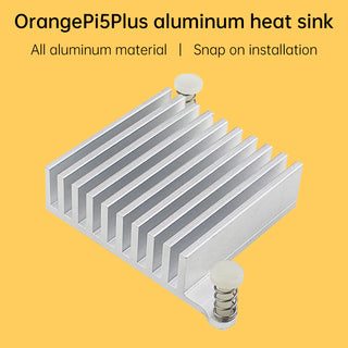 Orange Pi 5Plus Heat Sink Pi5 Plus All-Aluminum Profile CPU Heat Sink Cooling