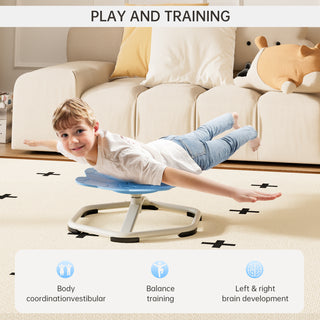 Sit+Spin 360¡ãSensory Spinning Seat Swivel Toy Kids elephant Wobble Chair Stool