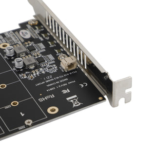 PCI-E 4 Disk Expansion Card M.2 NVME X16 Adapter Expension Card 2230 2242 2260