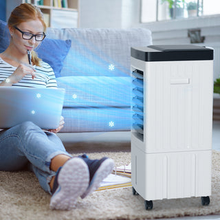 3-IN-1 Evaporative Air Cooler Conditioner w/ Remote Control Fan & Humidifier