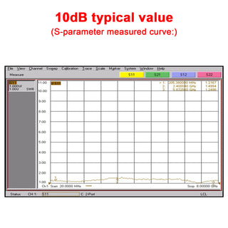 10M-6GHz RF Amplifier 10dB High Gain Driver Receiving Amplifier for GPS Receiver