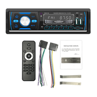 1 Din Car Radio Stereo MP3 Player USB AUX FM AM RDS DAB+ Bluetooth In Dash Unit