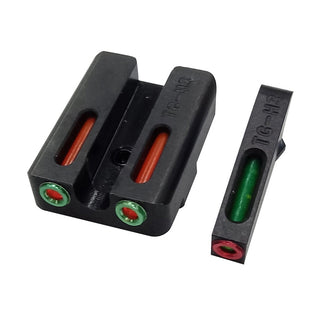 Low-Profile Fiber Optic Alignment Guides Red/Green (F/R Set)
