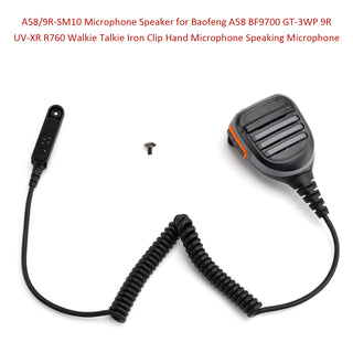 A58/9R-SM10 Microphone Speaker Iron Clip Hand Microphone Speaking Microphone
