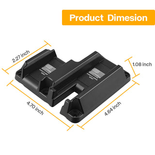 Double Layer ClipGun Magnet Mount Magnetic Concealed Pistol Holster