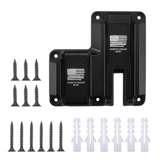 Double Layer ClipGun Magnet Mount Magnetic Concealed Pistol Holster