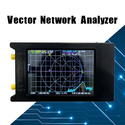 4" 50Khz-6.3Ghz Vector Network Analyzer Antenna Analyzer For MF HF VHF Generic