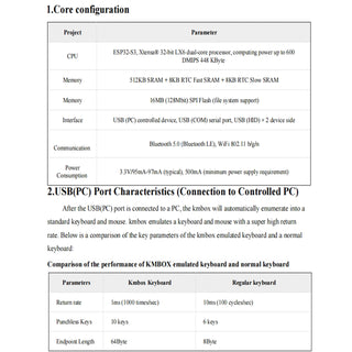 Kmbox Keyboard Mouse Controller Dual Machine Control Learning Development Board