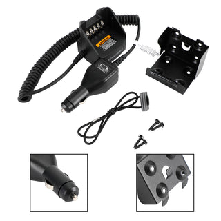 KVC-21 Car Battery Charger For Kenwood NX-200 NX-300 NX-5200 TK-2180 TK-3180