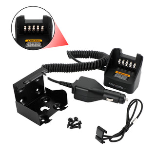 KVC-21 Car Battery Charger For Kenwood NX-200 NX-300 NX-5200 TK-2180 TK-3180