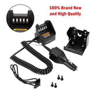 KVC-14 Car Battery Charger For Kenwood TK2100 K2140 K2148 K2160 K3178 Radios