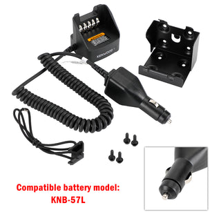 KVC-14 Car Battery Charger For Kenwood TK2100 K2140 K2148 K2160 K3178 Radios