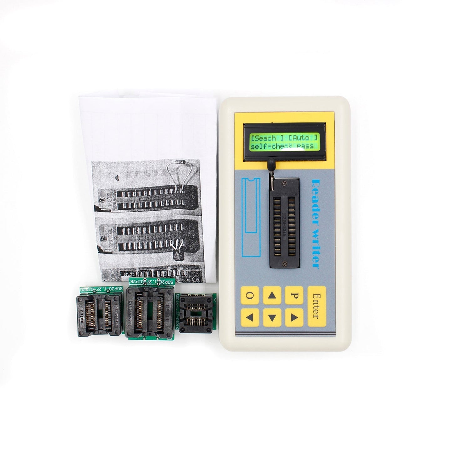 Integrated Circuit Ic Tester Transistor Tester With Lcd Display Screen Generic