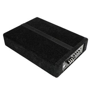Subwoofer Under-Seat Amplifier Speaker Audio Sub Woofer Slim Box 8" 600W