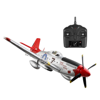 XK A280 RC Airplane P51 Fighter 4CH 3D/6G Fixed Wing Brushless Motor